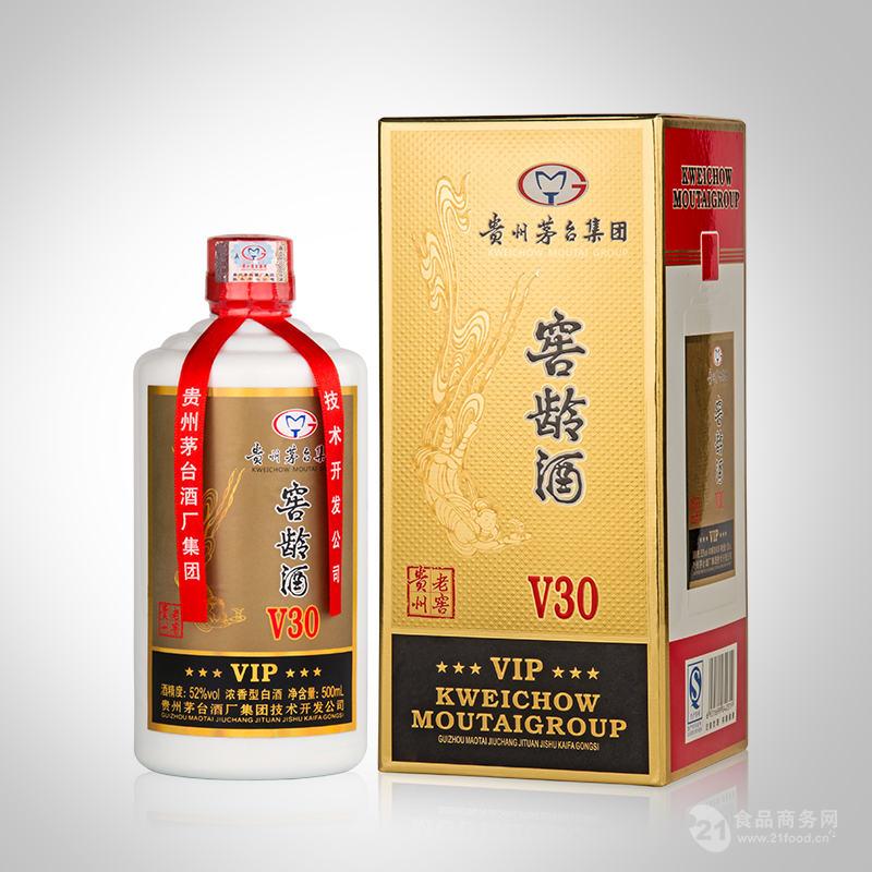 茅台集团窖龄酒,贵州老窖窖龄酒v30