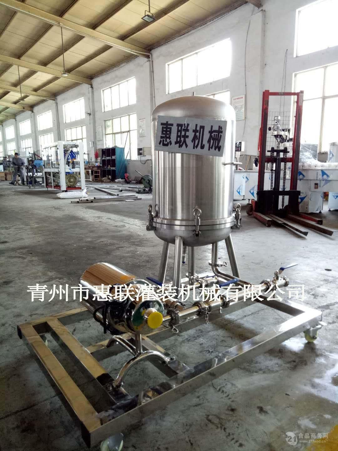 高分子白酒过滤机酒类精密过滤设备白酒净化器