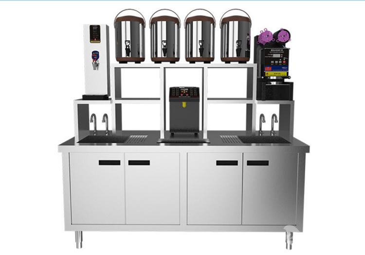 食品机械 冷冻冷藏设备 冷藏柜 郑州工作台冰柜 奶茶水吧操作台