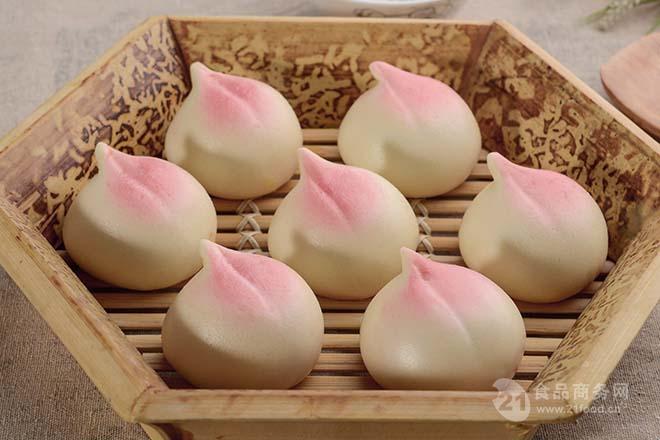 学生日寿桃馒头培训 寿桃馒头做法教学