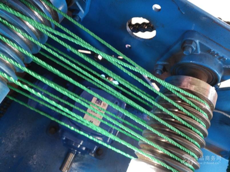 专业塑料绳制绳机 三股四股捻线拧绳机 扭绳搓绳设备