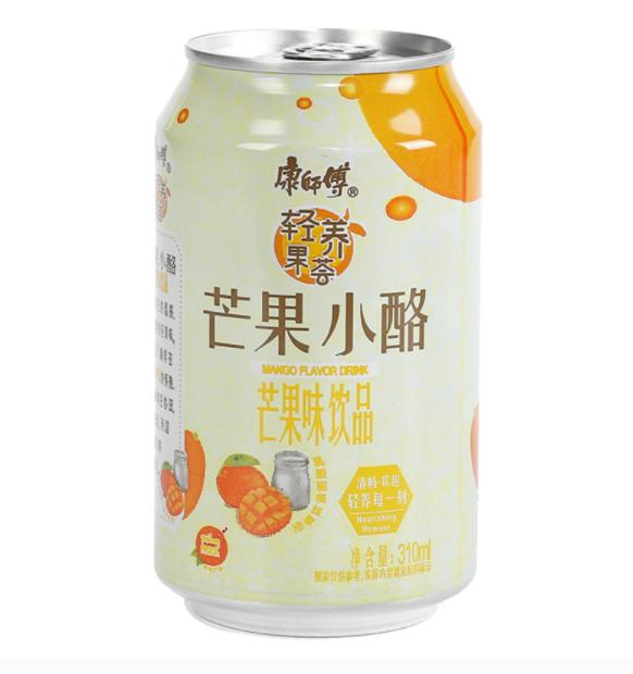 上海康师傅饮品罐装芒果小酪310ml价格