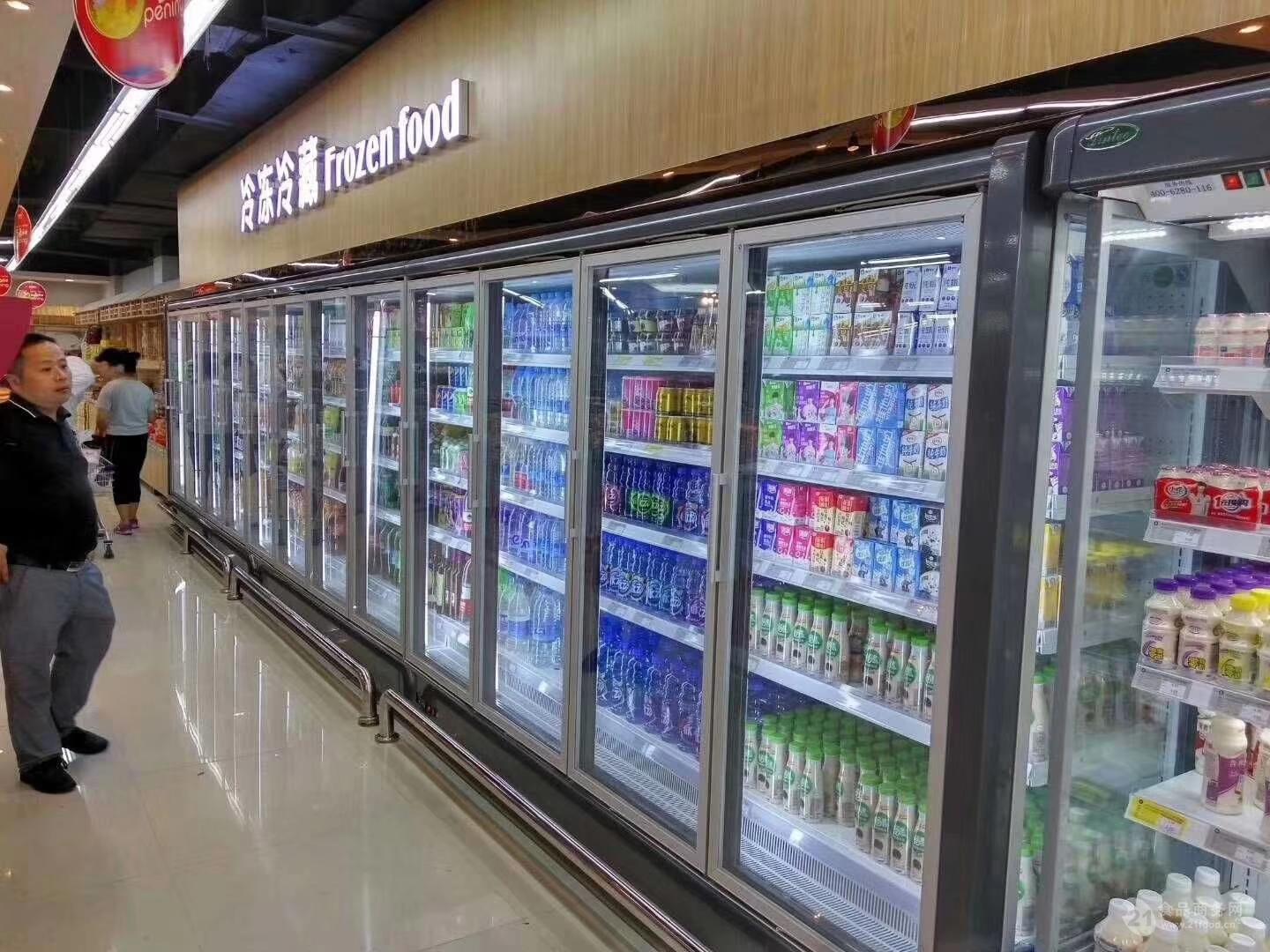 郑州便利店酸奶饮料柜_超市饮料柜批发定制
