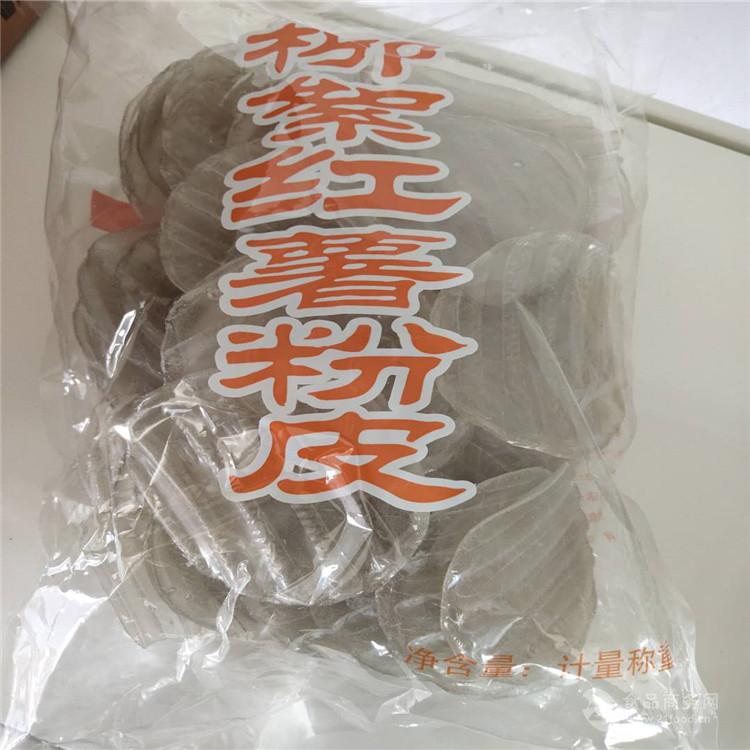 泗水柳絮小粉皮500g3水晶红薯粉皮出口地瓜淀粉皮山东特产