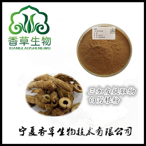 香草生物供應三加皮提取物101三加皮根粉流浸膏三加皮多糖