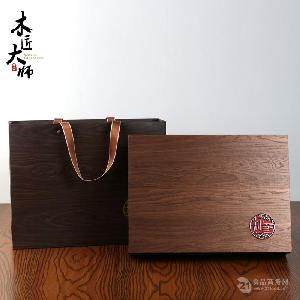 高檔海參包裝盒，木紋高檔仿古包裝，干參禮盒，批發一斤盒